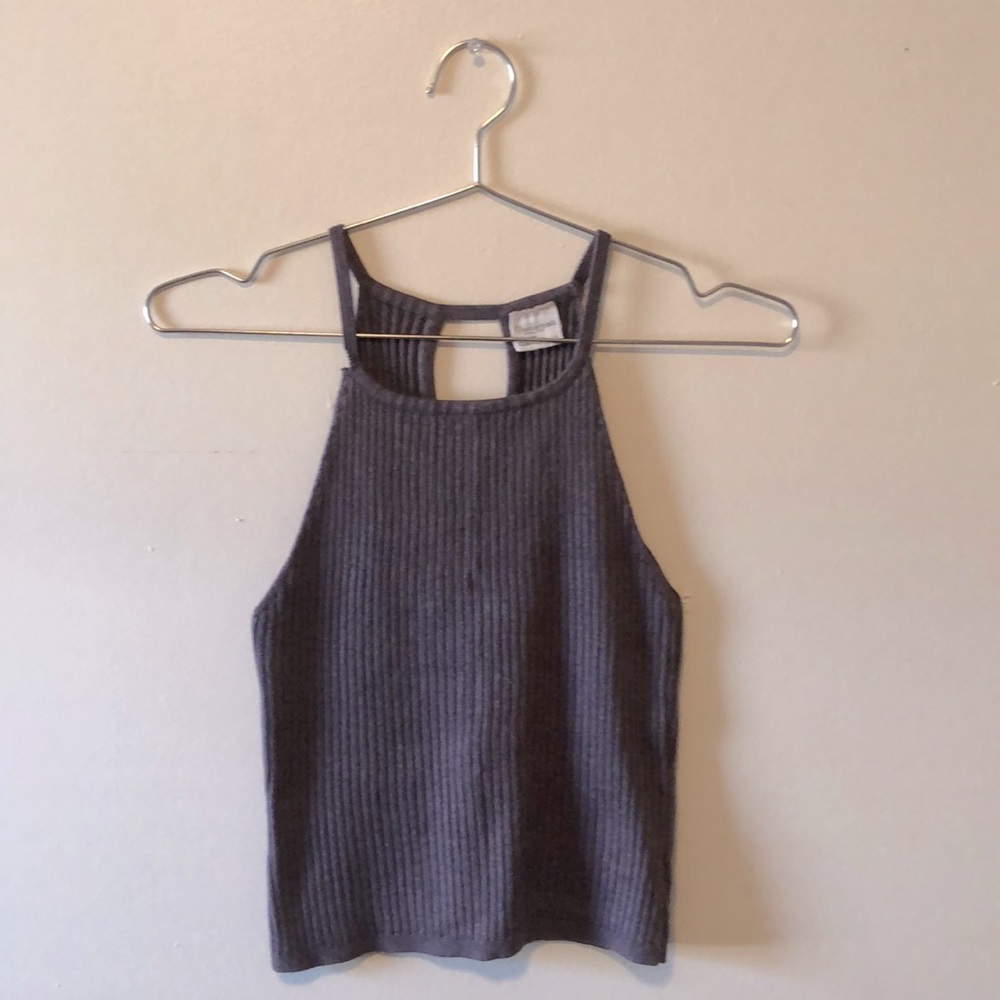 Light Purple Halter Top